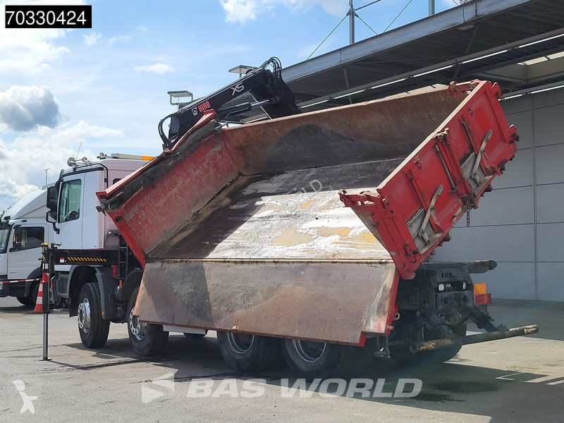 شاحنة Mercedes 4141 8X4 HIAB 166 D-4 Hiduo...