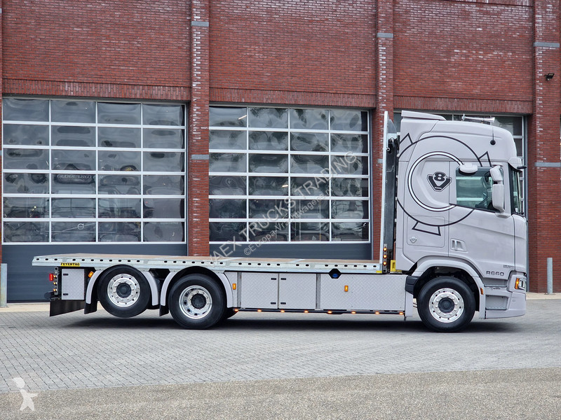 شاحنة Scania R660 V8 NS retarder - full air -...