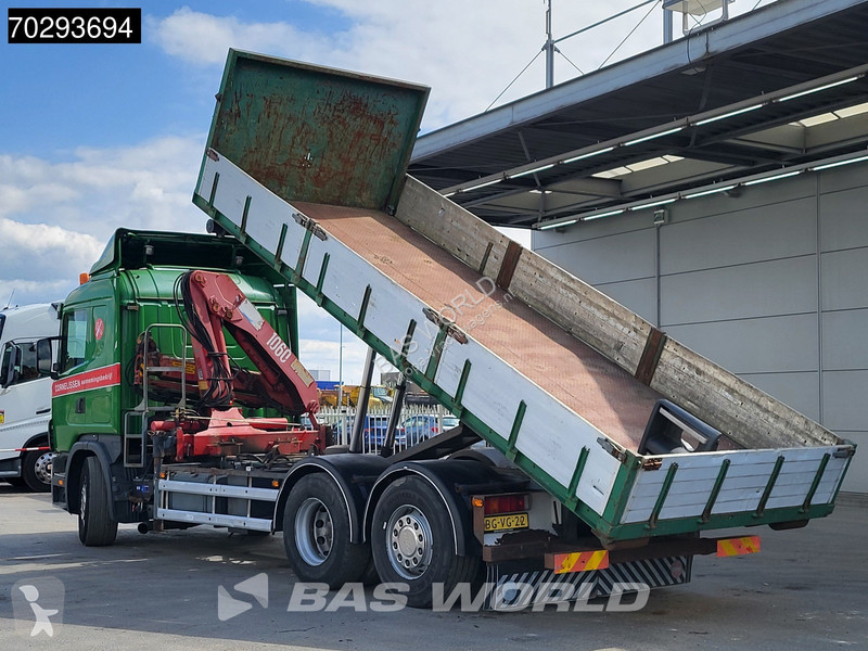 شاحنة Scania R 124 LB 6X2 NA 75190 6X2 HMF 1063...