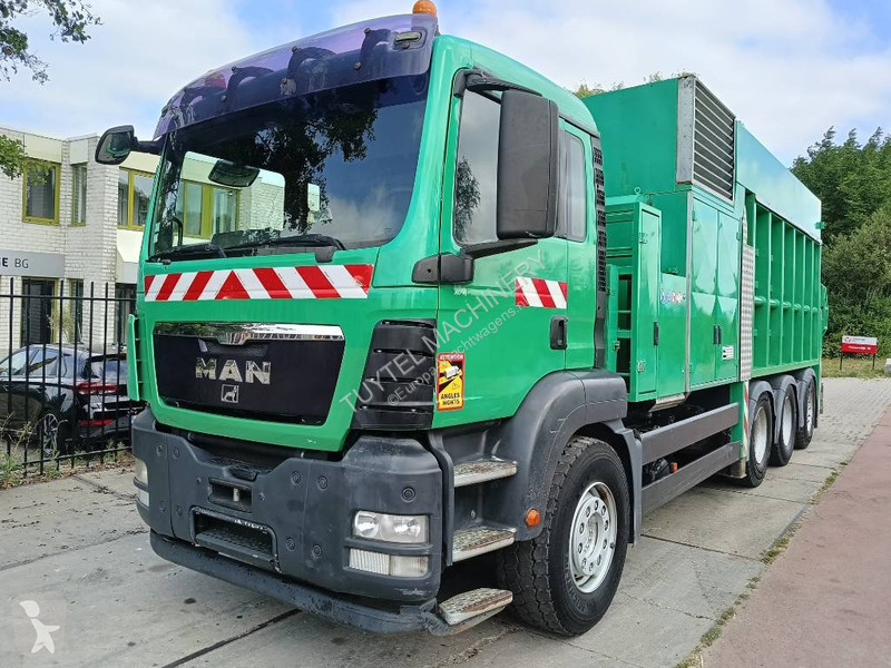 شاحنة MTS 4A 14T 36.000V MAN saugbagger vacuum...