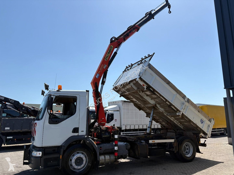 شاحنة Renault + PALFINGER PK 10000. 2 X EXT. +...