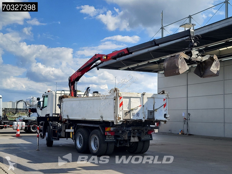 Kamion Scania 400 6X4 HMF 1444-Z2 Crane Remote...