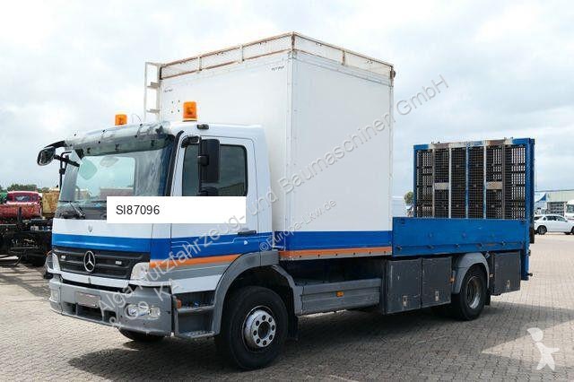 Camion Mercedes 1624 L 4x2, hydr. Rampen,...