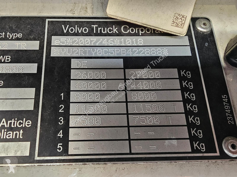 شاحنة Volvo 460 6x2 Multi BDF*Standklima,Globe...