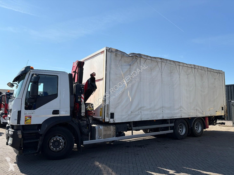 شاحنة Iveco 420 + 6X2 + FASSI F 135 - 3X EXT. +...