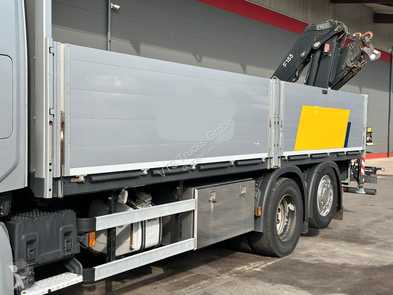 Lastbil Scania R450 6x2  Pritsche FASSI 155 K...