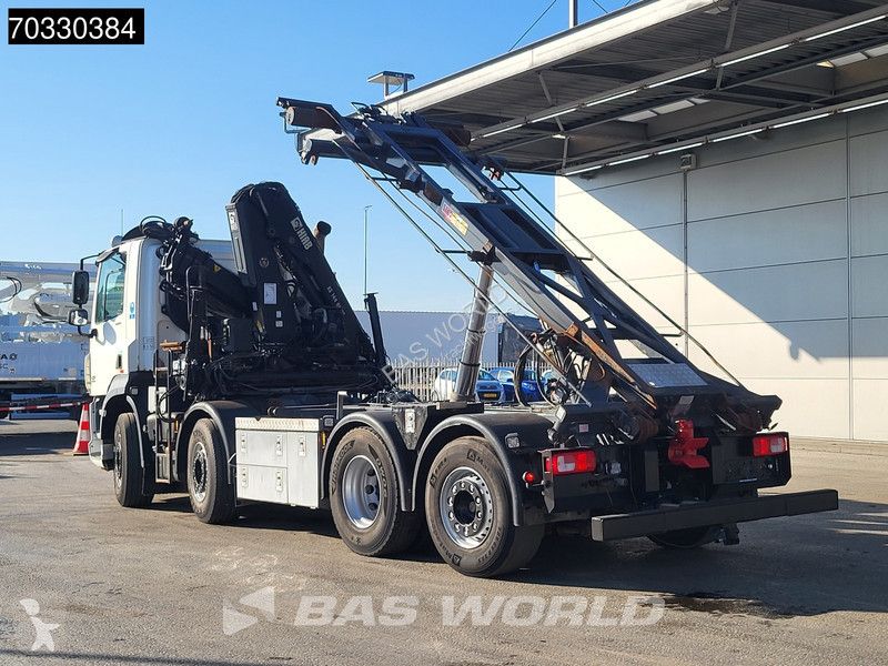 شاحنة DAF 460 8X2 HIAB 144 B-3 HIDUO Crane kran...