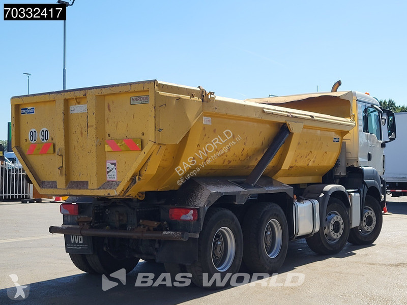 شاحنة MAN TGS 8X4 15m3 tipper steel suspension...