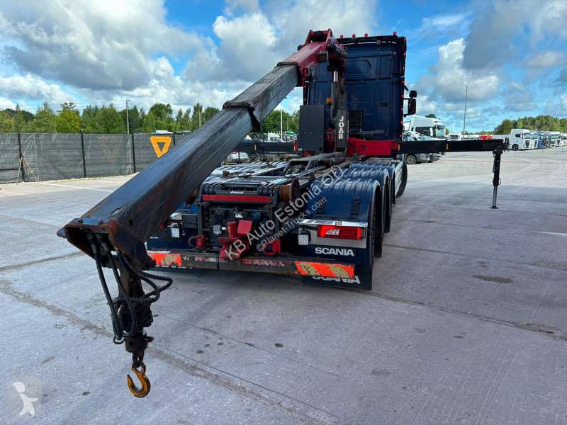 شاحنة Scania R580 8x4*4 BIG AXES / RETARDER /