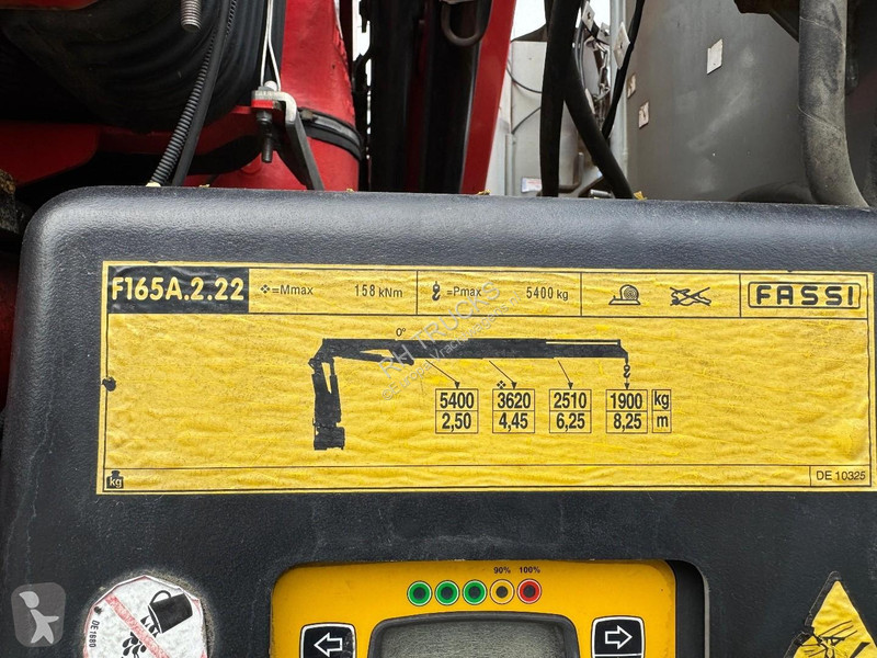 شاحنة MAN 35.360 8X2 + FASSI F165A 2.22 +...