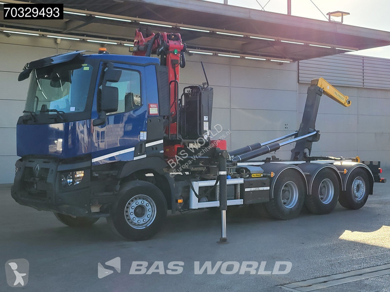 شاحنة Renault C 480 8X4 8x4 Palfinger Q170Z95TR...