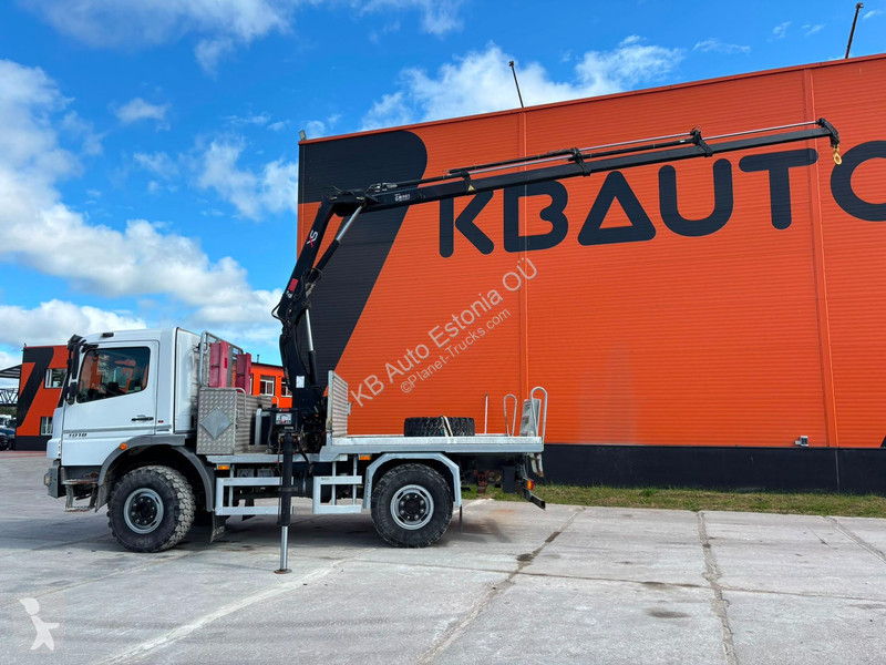 شاحنة Mercedes 1018 4x4 Hiab 077 - B3 HiDUO