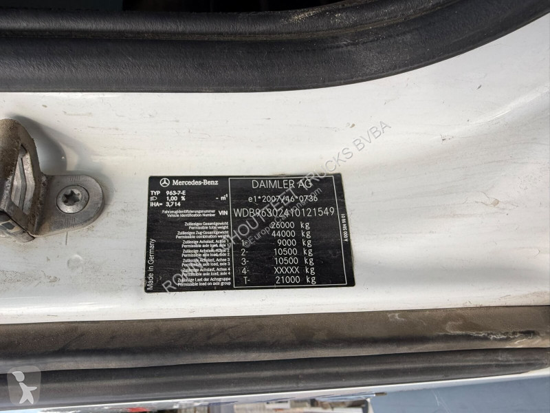 Camion Mercedes Antos 2636 L 6x4 Antos 2636 L...