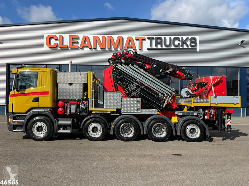 Camion Scania 620 10x4 Fassi 195 Tonmeter...