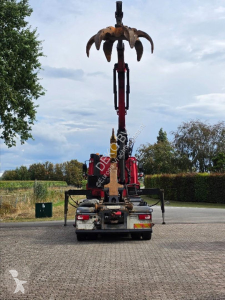 Vrachtwagen DAF 510 Palfinger Z crane. HOOK...