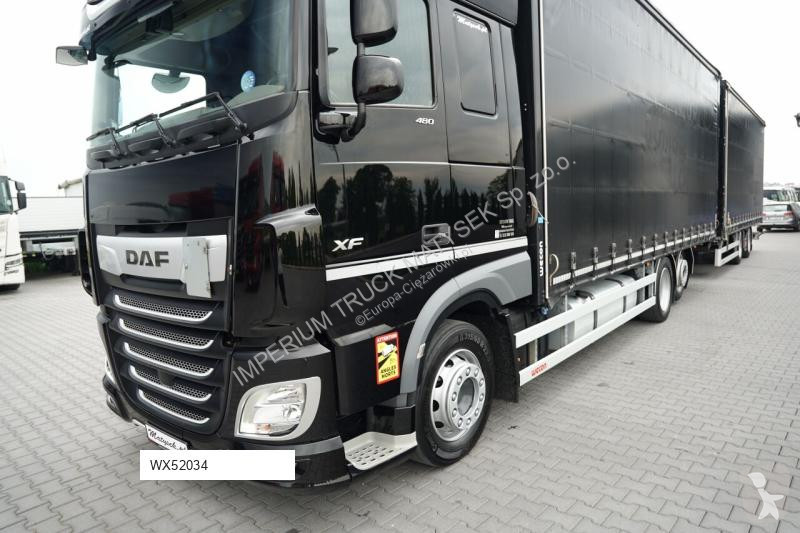 Vrachtwagen DAF XF 480 / ZESTAW TANDEM 120 M3 /...