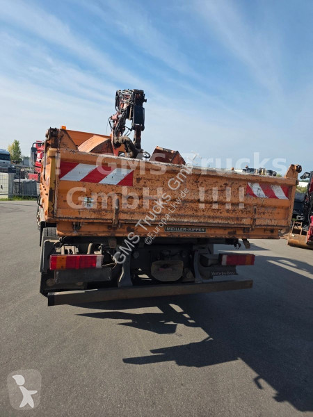 Camion Mercedes 1218 / Kipper+Kran / load...