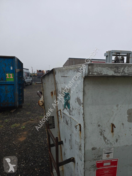 Camion  Bruns abrollcontainer Edelstahl container