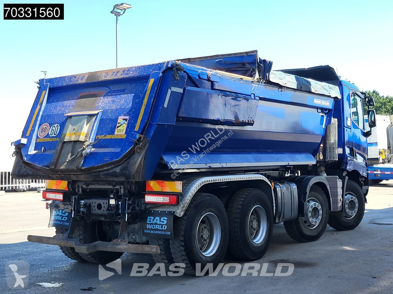 Vrachtwagen Renault C 480 C 8X4 16m3 Meiller...