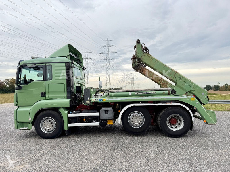 Vrachtwagen MAN TGS XLX 6x2 Meiller AK16 Lenk /...