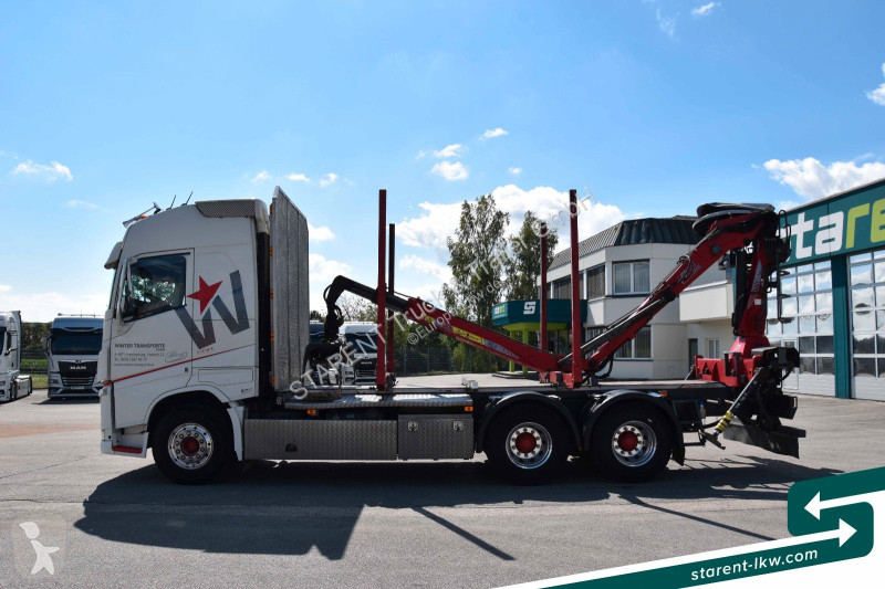 Camion remorque Volvo FH500 6x4 Penz Kran...