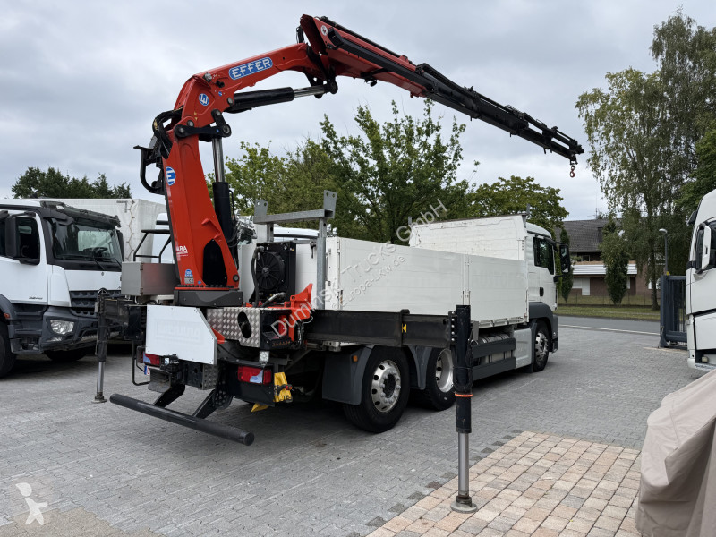 Camion MAN TGS 26.470 6X2 Effer 215 bis 16 Meter