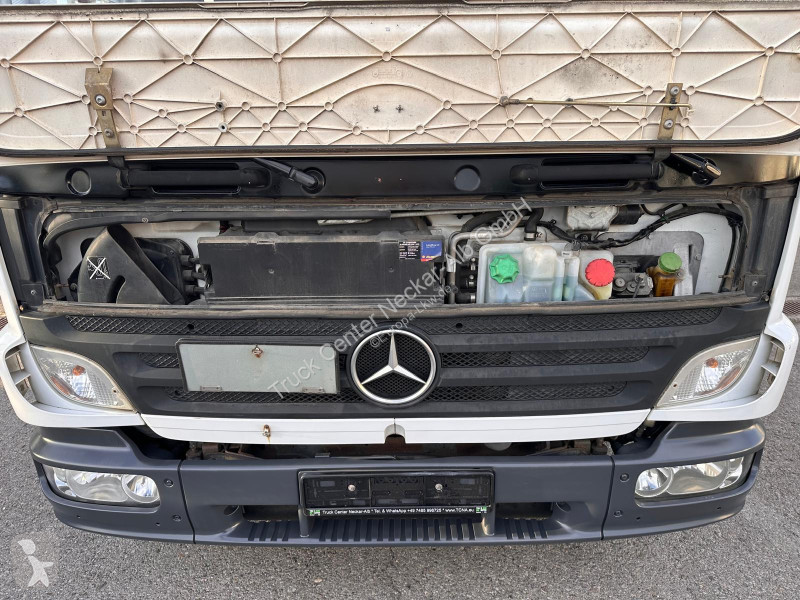 Camión Mercedes 818 Klima Kran Palfinger PK6501...