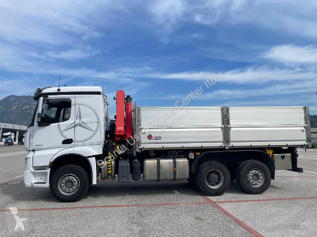 Вантажівка Mercedes ACTROS 2563 CON GRU...
