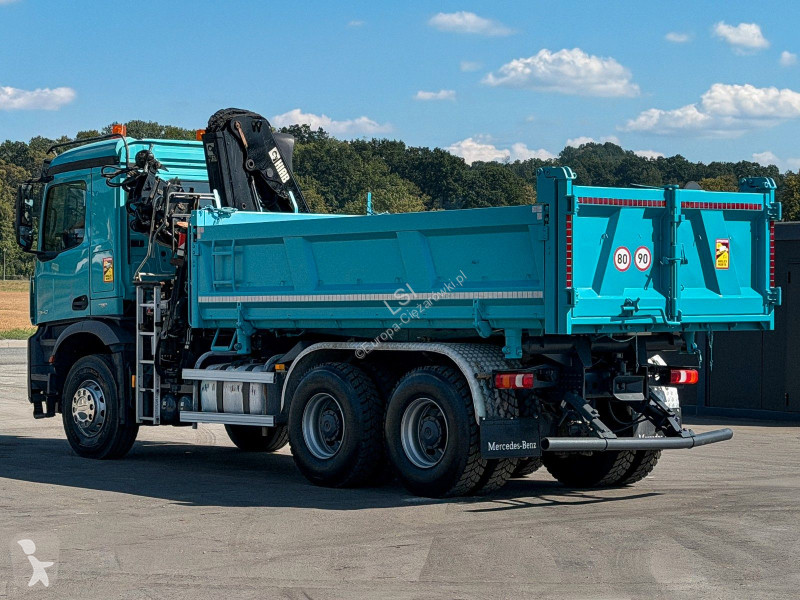 Camión Mercedes 2640 Kipper + HIAB 144 + FUNK *...