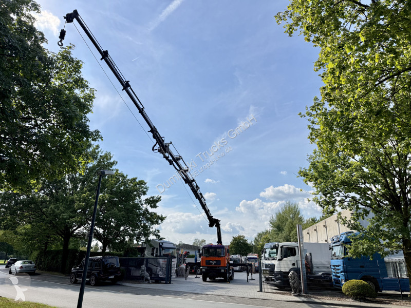 Kamion MAN 28.414 6X4 Effer 685 Montagekran 33...