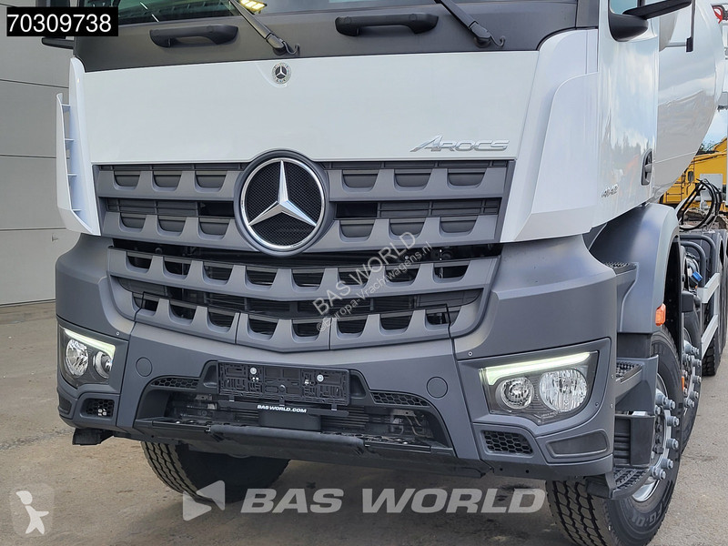 Camión Mercedes 4142 8X4 NEW! 12m3 Stetter...