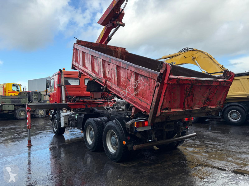Camión Mercedes 2643 Kipper Crane Effer 250 6x4...