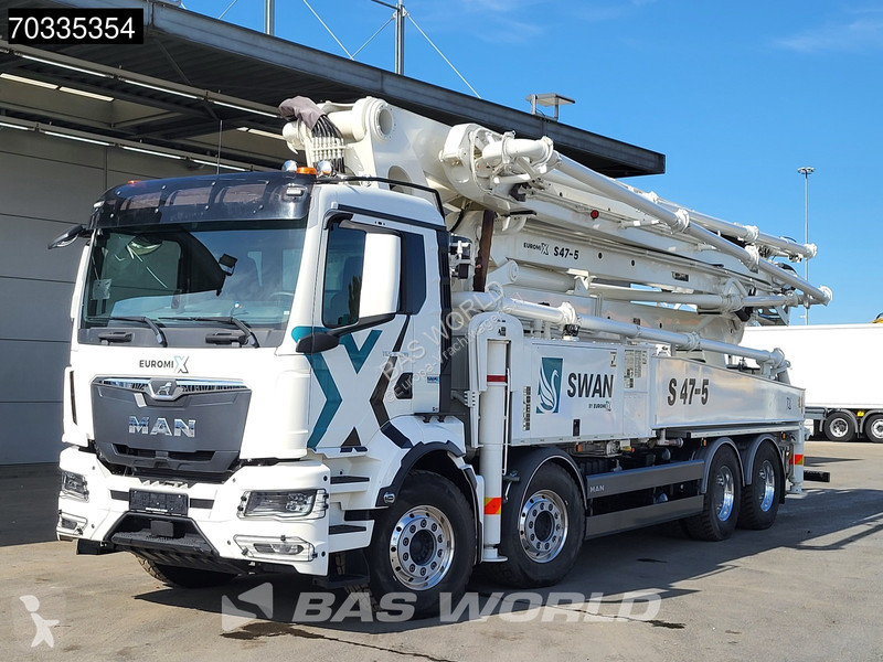 Camión MAN 35.510 8X4 47 mtrs SWAN TSP 47-5...