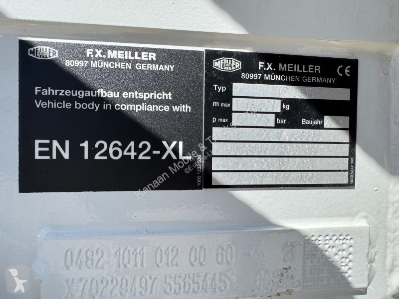 Teherautó  MAILLER  TYP D316 Neuwertig  Aufbau...