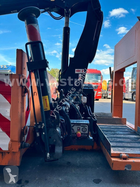 Kamion  Lübben P65/StBW Abrollcontainer + HIAB...