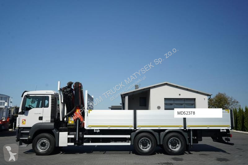 Kamion MAN TGS 26.360 / 6x4 / SKRZYNIA  - 7 M /...