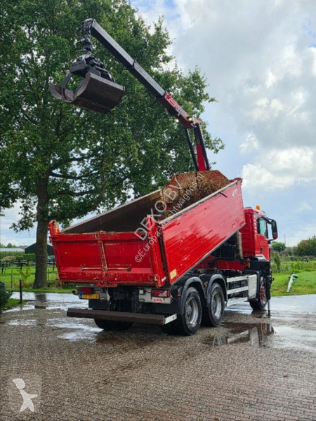 Camión MAN 420 !!6X6!! Z-CRANE TIPPER NL TRUCK...