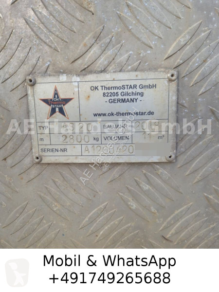 Грузовик  OK-ThermoSTAR Asphaltbehälter *11m3