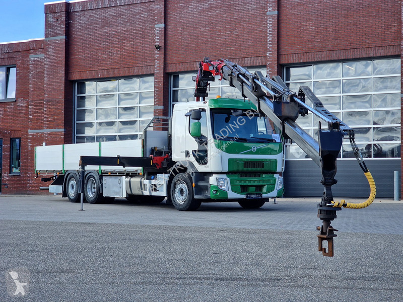 Camion Volvo FE 320 HMF 1620 -4k with rotator &...