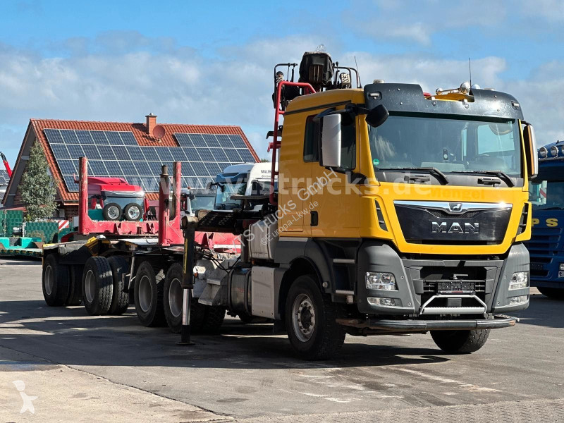 MAN 33.540 6x4 BL  Langholz TAJFUN truck