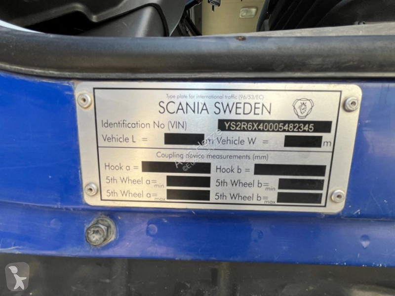 Camion Scania R 490 6x4 3-Achs Kipper Meiller...