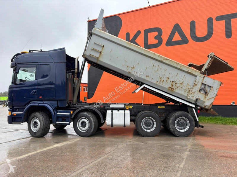 Camion Scania R 580 8x4 RETARDER / FU STEE /...