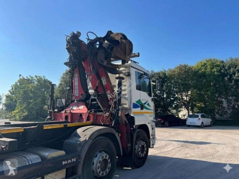 Camion MAN TGA 35.440 USATO SCARRABILE CON GRU...