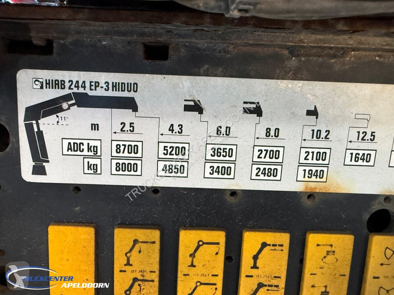 Camión DAF 85360 Euro 5, HIAB 244 EP-3 Hiduo,...