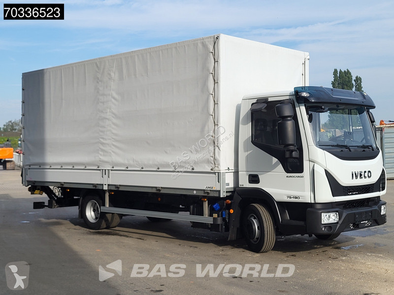 Kamion Iveco 75E190 4X2 8tonner 1000kg Tailgate...