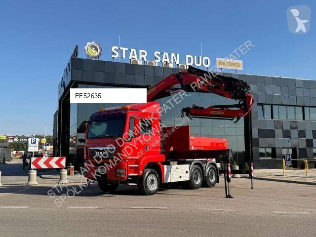 شاحنة MAN TGS 26.440 6x4 Palfinger PK 40002 Fly...