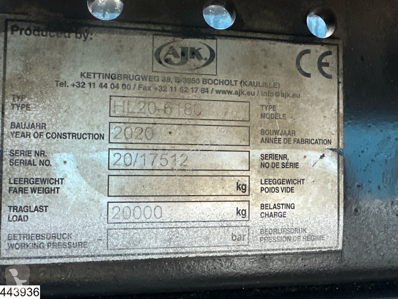 Kamion Mercedes 2548 EURO 6, AJK 20.000 KG