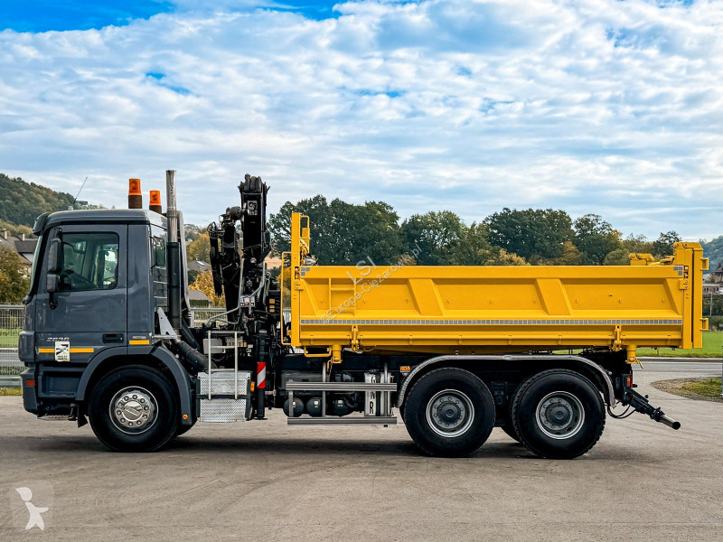 Kamion Mercedes ACTROS * KIPPER 4,80 + KRAN / 6x4