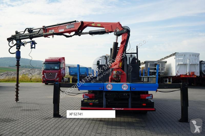 Kamion MAN TGM 15 .290 / HDS HC 190 + WIERTŁO...