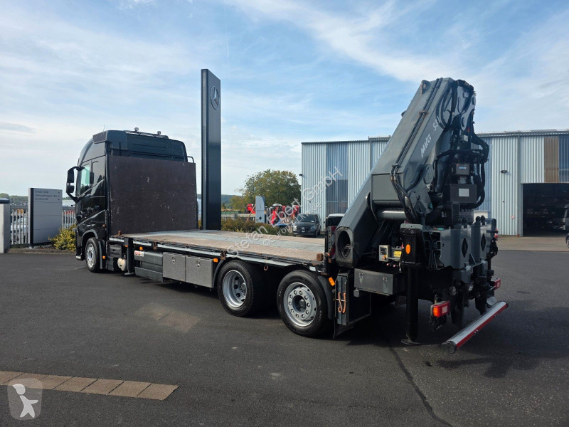 Lastbil Volvo 500 6x2 Heckkran MKG HLK 531 HP...